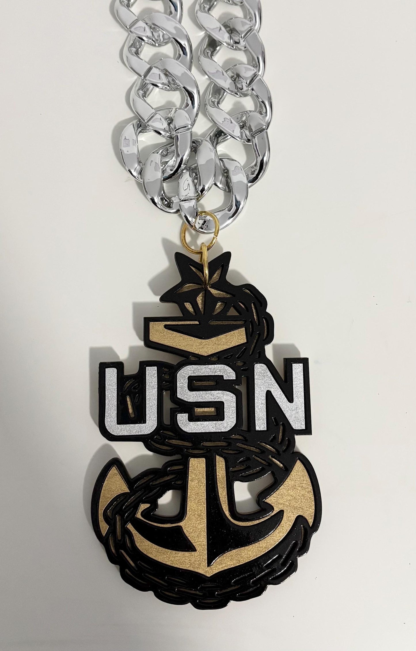 USN Chief Pride Necklace