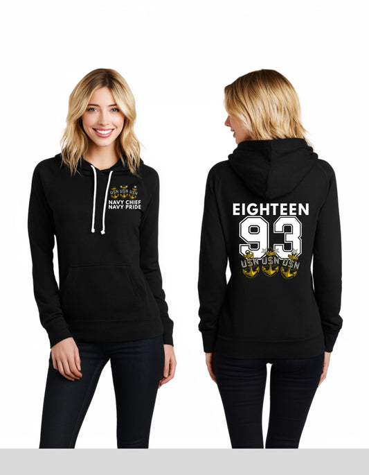 Navy Chief Hoodie/Crewneck EST. 1893