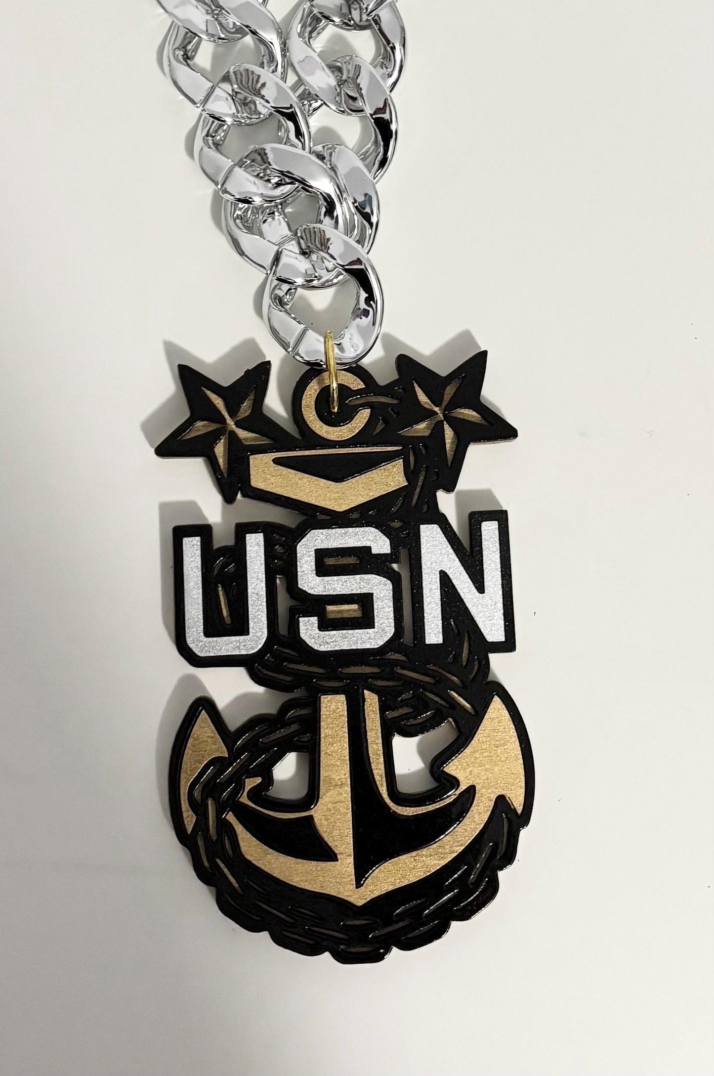 USN Chief Pride Necklace