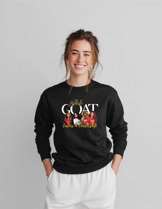 GOAT: Ladies in Leadership Sweatshirt | USN Chief Women Empowerment