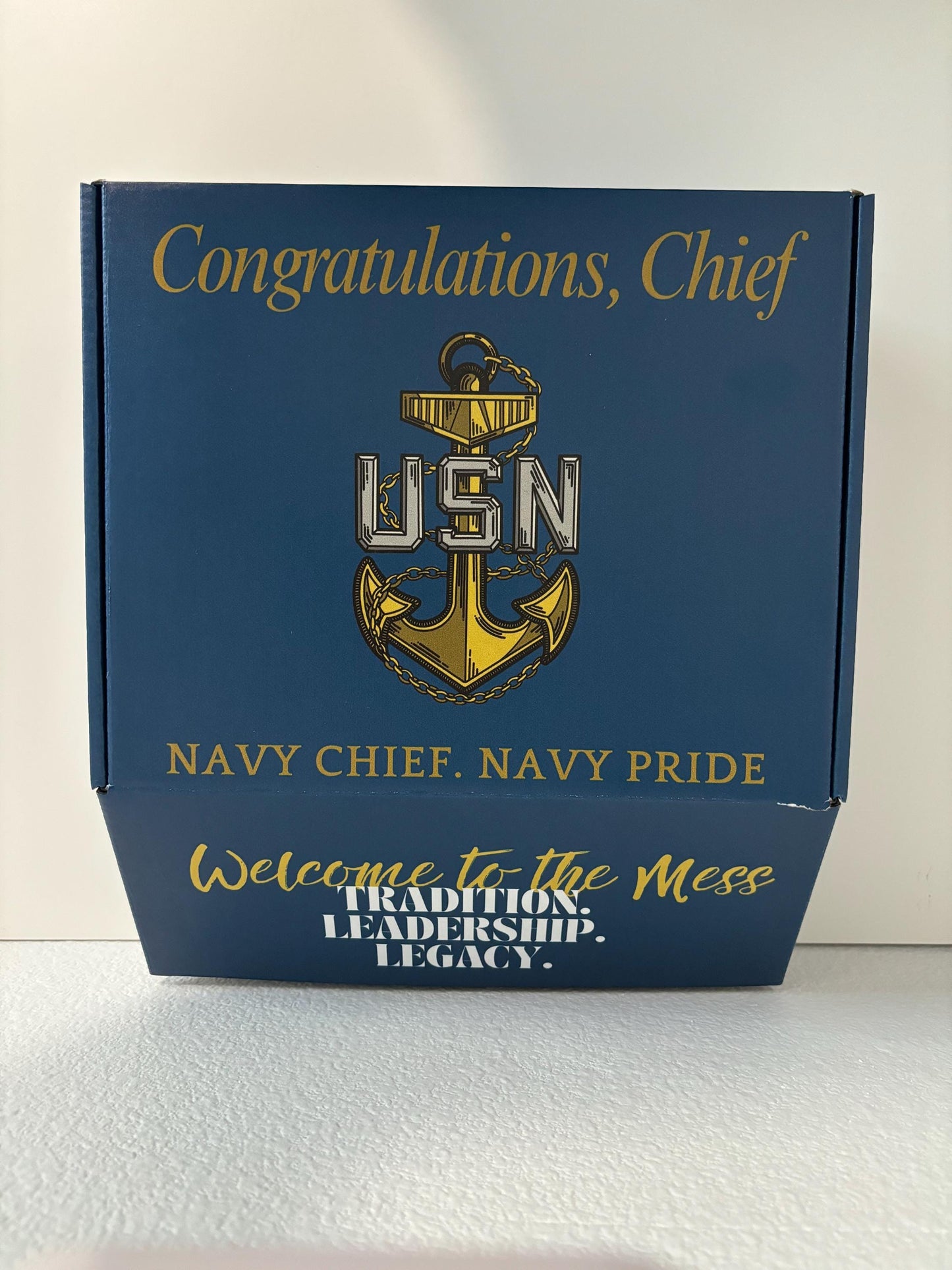 Navy Chief Congratulations Box!!!